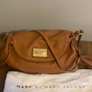 Authentic leather Marc Jacobs crossbody bag